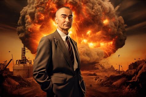 Premium AI Image | Oppenheimer Portrait Atomic