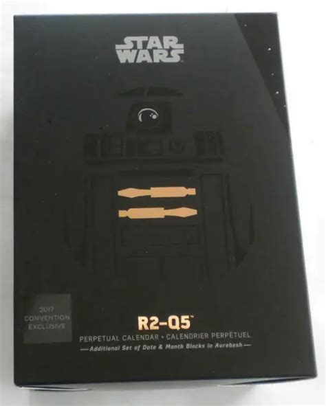 Sdcc 2017 Hallmark Cuscinetto R2 Q5 Droid Perpetuo Calendario Ltd Ed