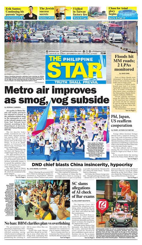 The Philippine Star September 24 2023 Digital DiscountMags