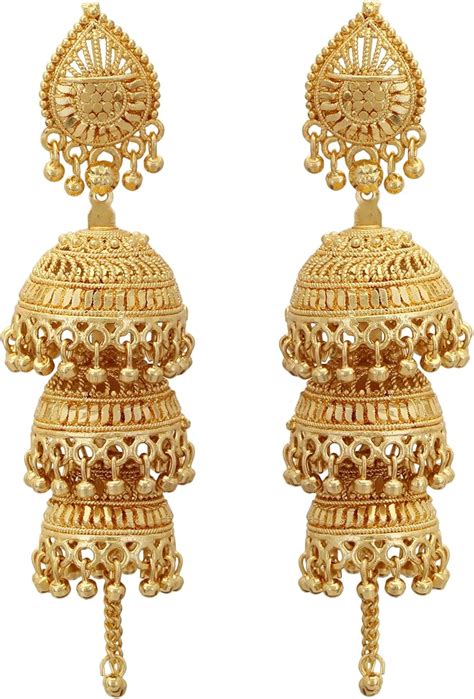 Top Jhumka Images Gold Amazing Collection Jhumka Images Gold Full K