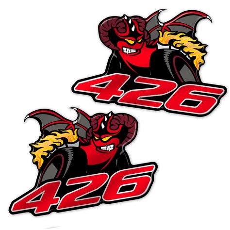 426 Demon Pack Fender Badge Rebadge Design And Graphics