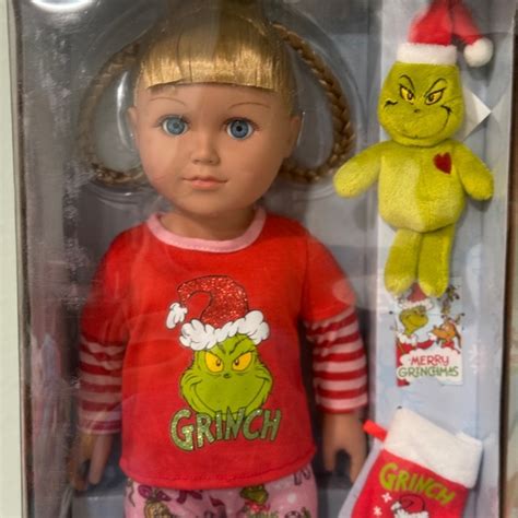 My Life Toys New My Life As Poseable Grinch Sleepover Inch Doll Blonde Hair Blue Eyes