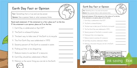 Earth Day Reading Comprehension Worksheets 2nd Grade Clearance