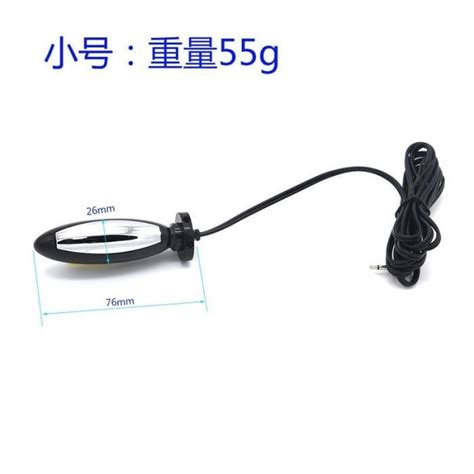 Sextoy électrique pour hommes jouet sexuel BDSM masturbateur électro shock plug Anal
