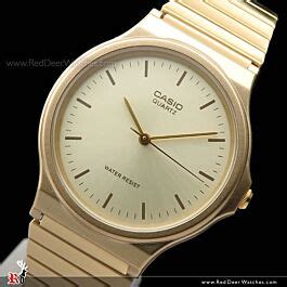 Buy Casio Gold Vintage Unisex Analog Watch Mq G E Casio Watches