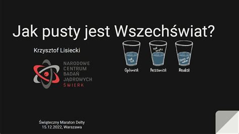 Jak Pusty Jest Wszech Wiat Krzysztof Lisiecki Youtube