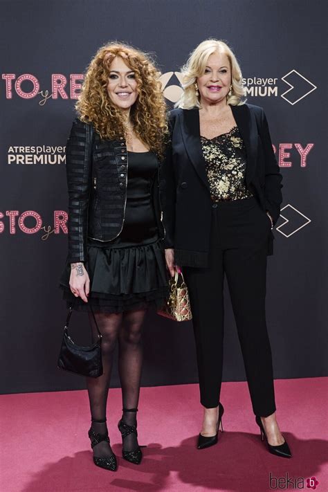 Sofía Cristo Y Bárbara Rey En La Premiere De Cristo Y Rey Premiere