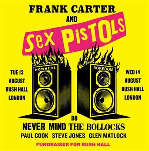 Sex Pistols To Reunite For Shows Fronted By Frank Carter