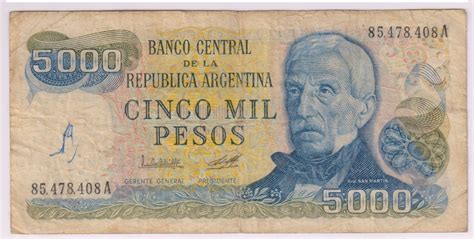 Argentina Pesos Currency Note Kb Coins Currencies