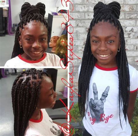 27 Cute Box Braids for Kids You Should Choose - New Natural Hairstyles