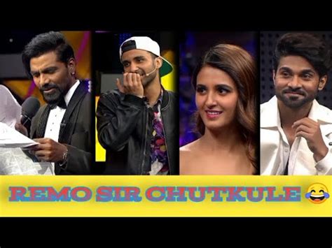 Remo Sir Chutkule Raghav Juyal Comedy Dance Plus Season 6 2021