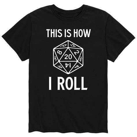 Instant Message This Is How I Roll Mens Short Sleeve Graphic T