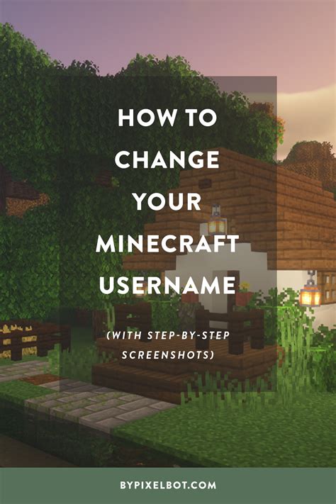 How To Change Your Minecraft Name With Step By Step Screenshot