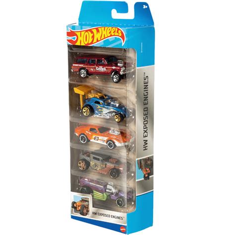 Hot Wheels Pack Hw Exposed Engines Scale