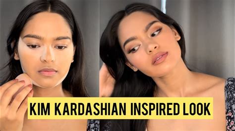 How To Do Makeup Like KIM KARDASHIAN Kim Inspired Makeup Look With