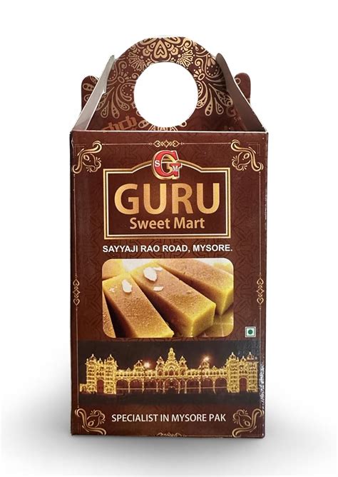 Guru Sweet Mart Special Pure Ghee Mysore Pak Founder Of Mysore Pak