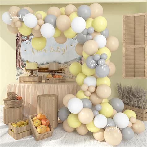 Amazon Soonlyn Baby Shower Decorations 13Ft Balloon Arch Garland