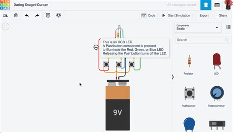 Annotation Added To Circuits Tinkercad