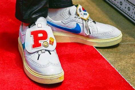 Take A Closer Look At G Dragon S Peaceminusone X Nike Kwondo Custom