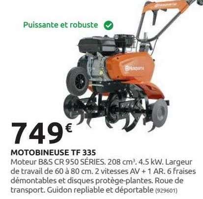 Promo Motobineuse Tf Husqvarna Chez Rural Master Icatalogue Fr