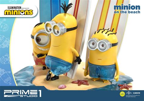 Prime Collectible Figures Minion On The Beach Prime Studio