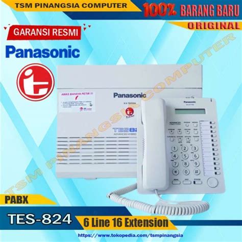 Jual Panasonic Kx Tes Kxt Pabx Co Ext Di Seller Kuniy