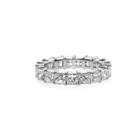 Princess Cut Full Eternity Band