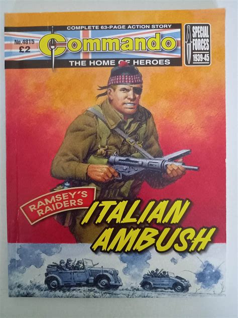 Commando Comic No 4815 Italian Ambush Letsgocommando