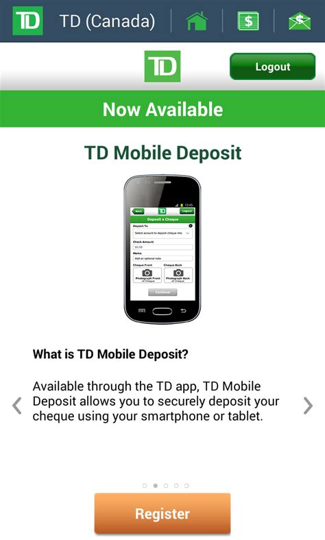 Td Canada Trust Mobile Apps Now Allowing Cheque Deposits Cheques