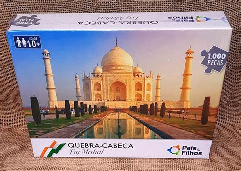 Quebra Cabe A Taj Mahal Pe As Pais Filhos Livraria Cervo