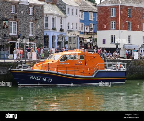 Rnli Tamar Class Lifeboat 16 13 Victor Freeman At Padstow On Stock