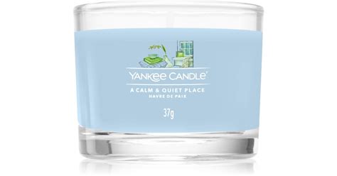 Yankee Candle A Calm Quiet Place Bougie Votive I Signature Notino Be