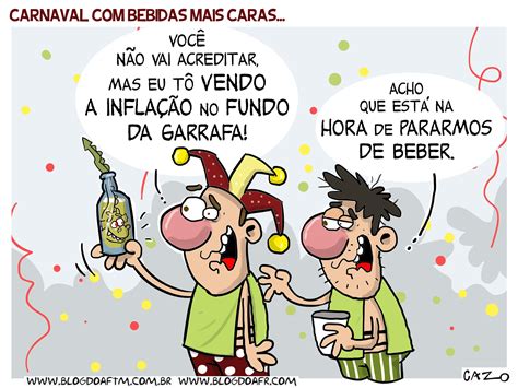 Charge Carnaval Bebidas Mais Caras Blog Do AFTM