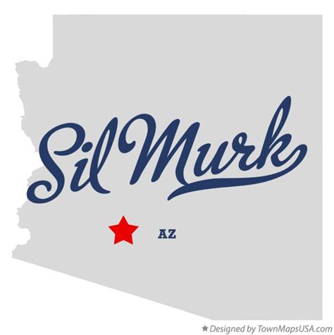 Map of Sil Murk, AZ, Arizona