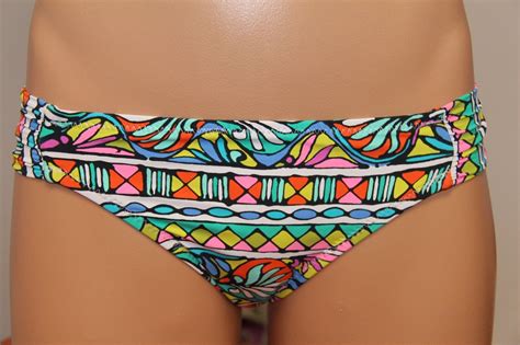 Nwt Trina Turk Swimsuit Bikini Bottom Sz Multi Color Ebay