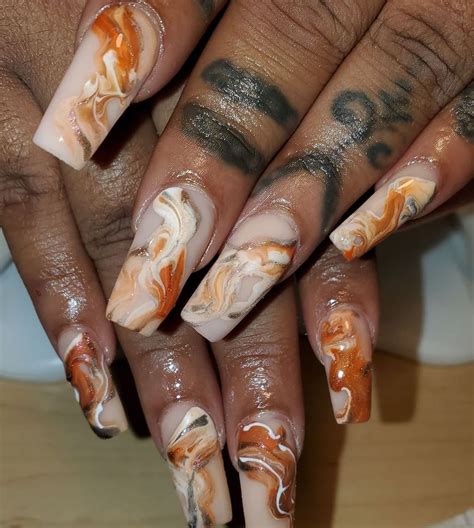 Black Girls Do Nails® On Instagram “ Nailsbyjeje 🤎🤎🤎 Love The Nails