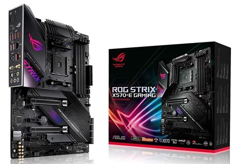 ASUS ROG Strix X570-E Gaming ATX motherboard, Socket AM4 AMD, 4x DIMM ...