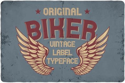 Biker Fonts Font Bundles