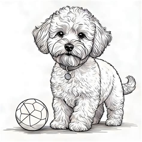 Best Bichon Fris Coloring Pages Free Printable Pdfs