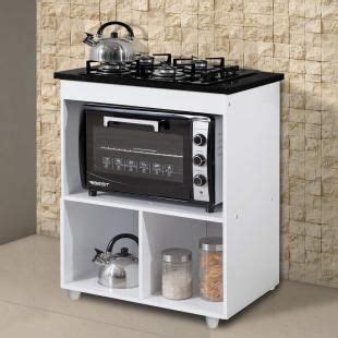 Balcão para Cooktop e Forno 1 Gaveta Smart Siena Móveis Branco in 2024