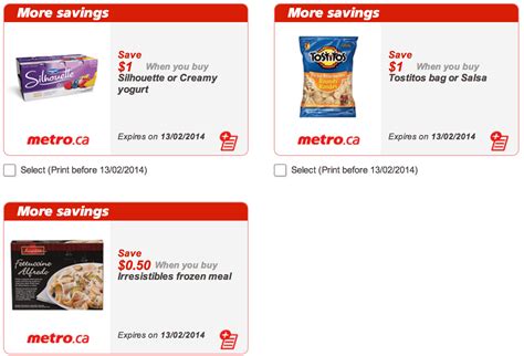 Metro Ontario Canada Printable Grocery Coupons (Feb 7 – 13) - Canadian ...