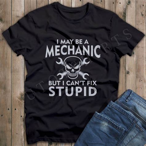 I May Be Mechanic But Cant Fix Stupid Digital Print Etsy