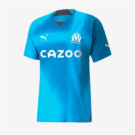 Maillot Puma Olympique de Marseille 22 23 Authentic Troisième Azure