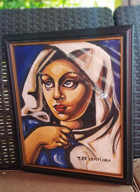 Tamara Łempicka obraz Art deco antyk portret Warszawa Licytacja