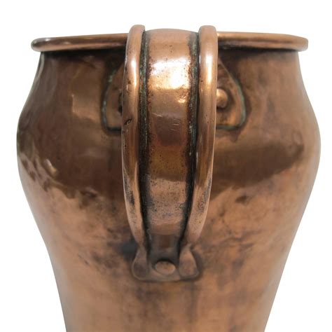 Large Antique Copper Jug Continental 18th Century At 1stdibs Large Copper Jug Old Copper Jug