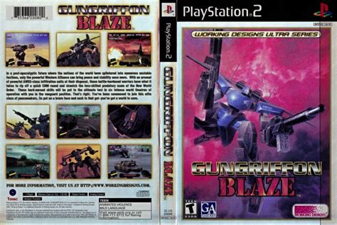 Gungriffon Blaze Playstation 2 Videogamex