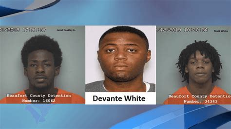 Three Men Wanted For Beaufort County Murder Arrested After Foot Chase