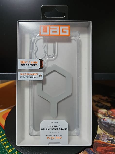 BN UAG Plyo Pro S23 Ultra Case With Magnet Mobile Phones Gadgets