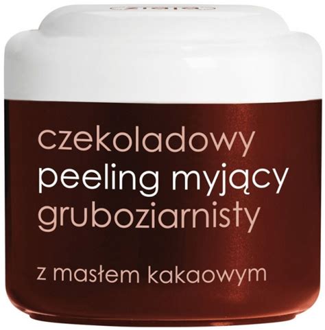 Ziaja Mas O Kakaowe Czekoladowy Peeling Myj Cy Gruboziarnisty Ml