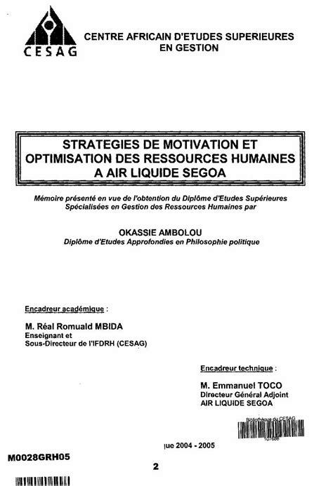 Pdf Strategies De Motivation Et Optimisation Des Strategies De